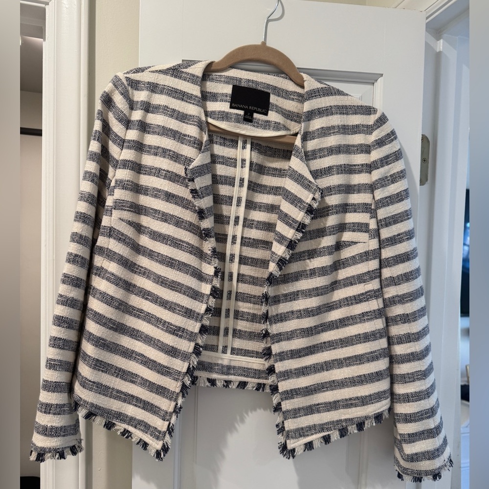 Banana Republic striped jacket